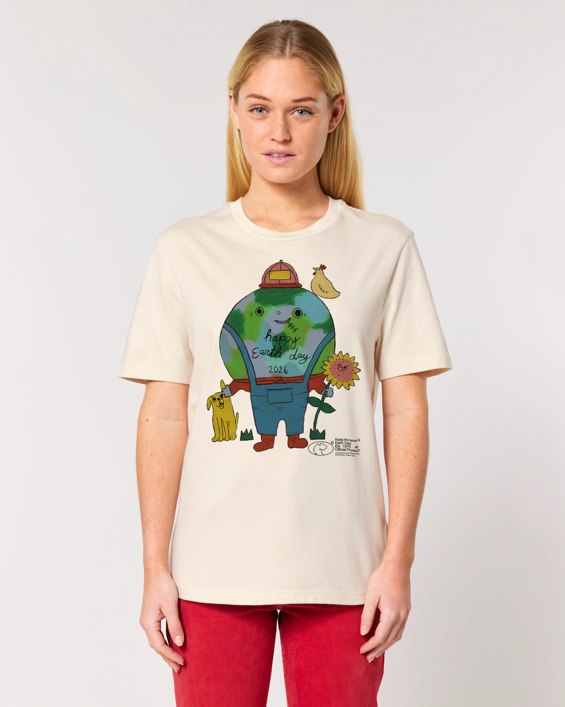 Katie Kimmel x Earth Day 2026 "Happy Earth Day 2026” (Natural)