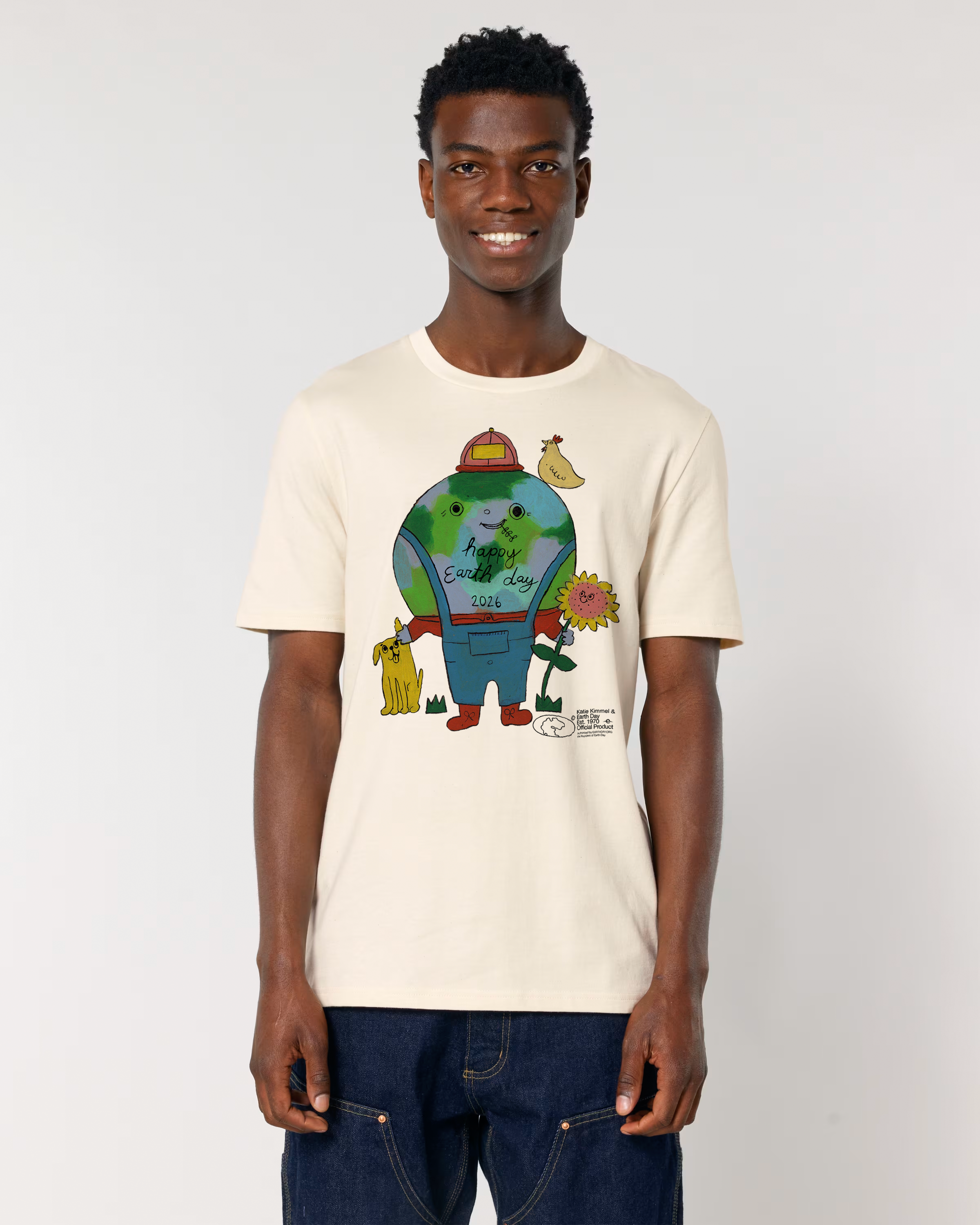 Katie Kimmel x Earth Day 2026 "Happy Earth Day 2026” (Natural)