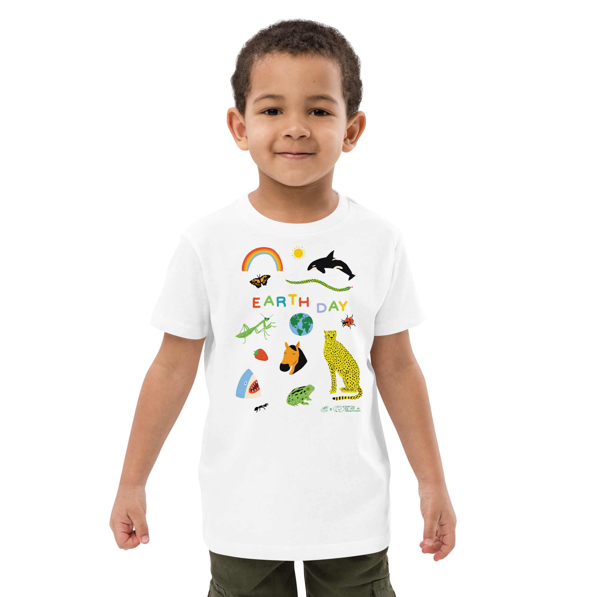 Lorien Stern "Everyone for Earth Day" Kids Tee